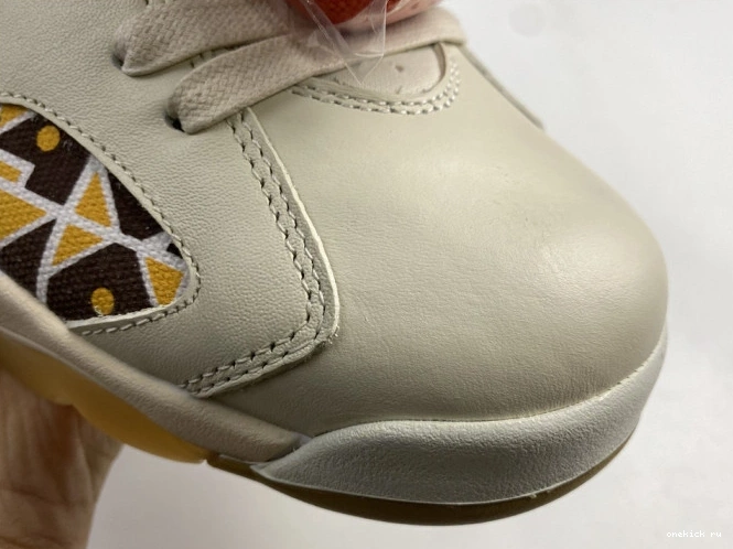 Rep Onekick Jordan (2020) CZ4152-100 Brown Sail 6 AIR Quai54 Retro 0810